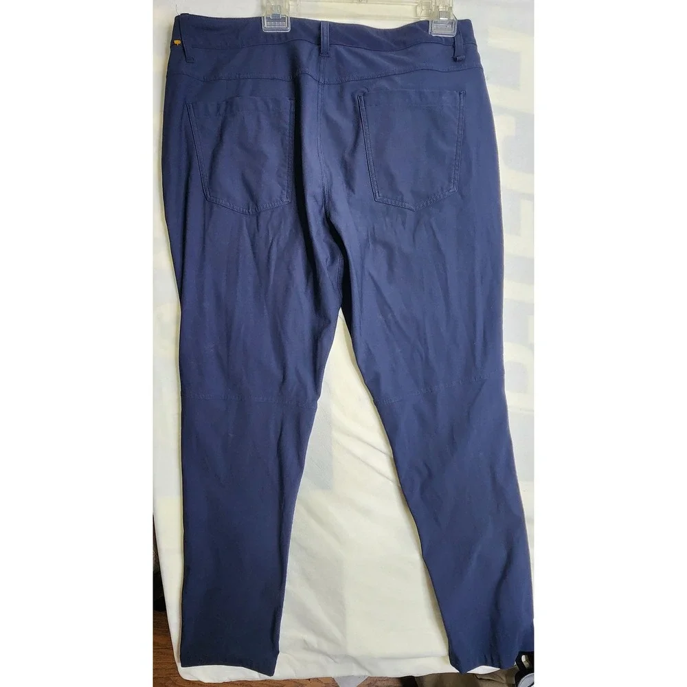Kyodan Outdoor Men's Navy Blue Performance Pants Trousers Size 38x31 Hiking Camp